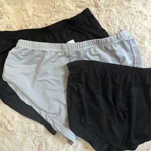 Mens silk feel sleep shorts 3 pack